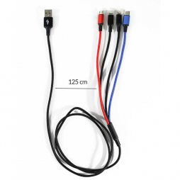 Cable USB Iphone 4 in 1