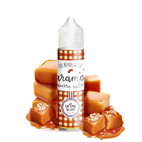 Caramel Beurre Salé 0mg 50ml - Le Coq Qui Vape