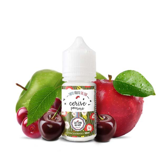 Concentré Cerise Pomme 30ml - Tutti Frutti du Coq by Le Coq qui Vape