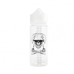 Graduated bottle 120ml Bob Skull