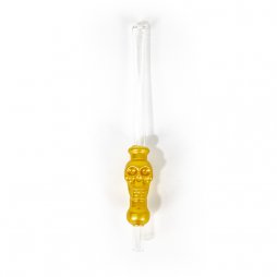 Petit Tuyau en verre Skull pour Chicha Narguilé