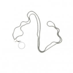 Neck chain with silicone ring - 17mm