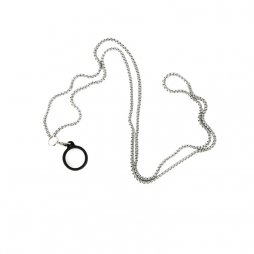 Neck chain with silicone ring - 17mm