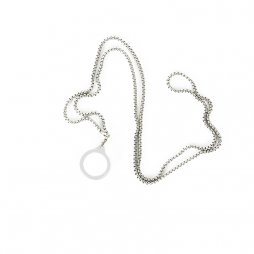 Neck chain with silicone ring - 20mm