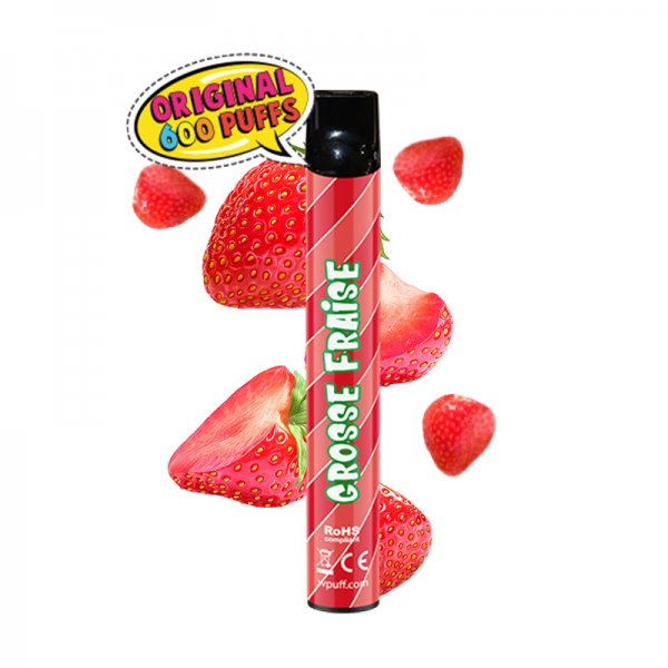 Puff Grosse Fraise - Wpuff by Liquidéo [Destockage]