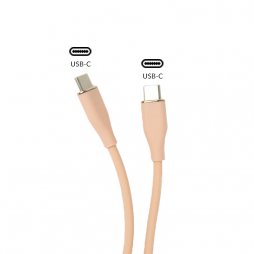 60W Type-C Cable Fully Compatible Real Silicone Fast Charger