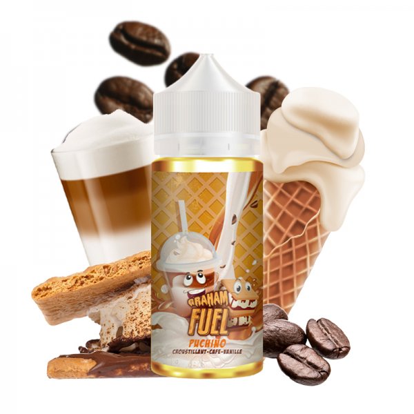 Puchino 0mg 100ml - Graham Fuel by Maison Fuel