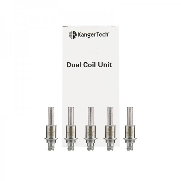 Dual coil NiChrome 1.5Ω/1.8Ω coils (5pcs) - Kangertech