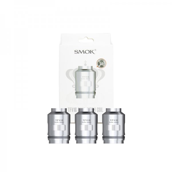 Coils Dual Mesh 0.12Ω pour TFV16 (3pcs) - Smoktech