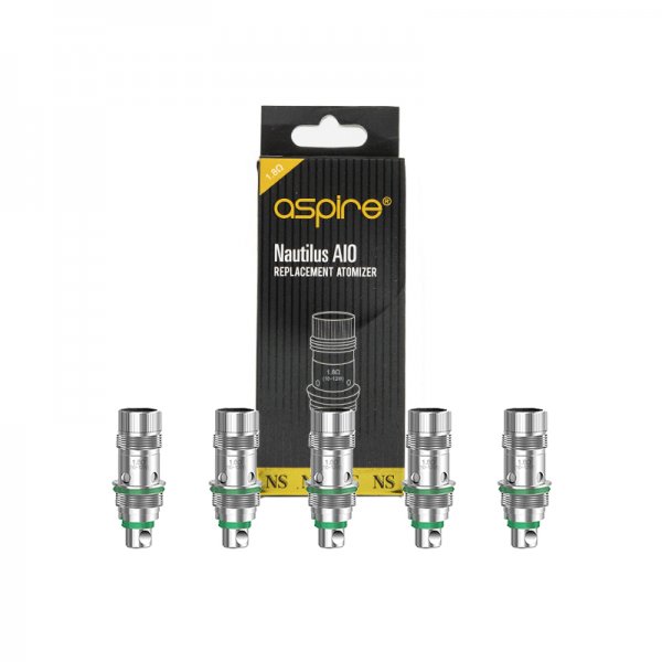 Résistances Nautilus NicSalt 1.8Ω (5pcs) - Aspire