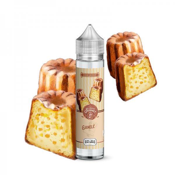 Canelé 0mg 50ml - Le Petit Gourmet by Savourea