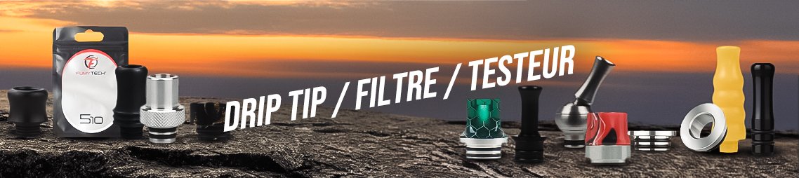 Drip tip / Filter / Tester